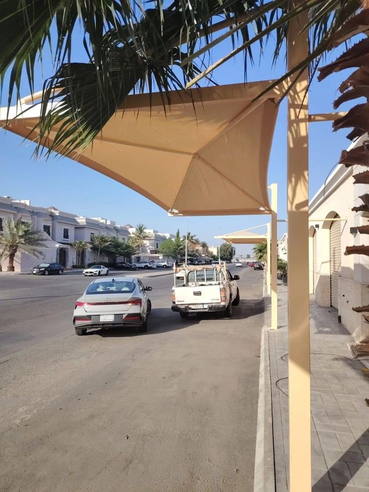 مظلات سيارات الدمام