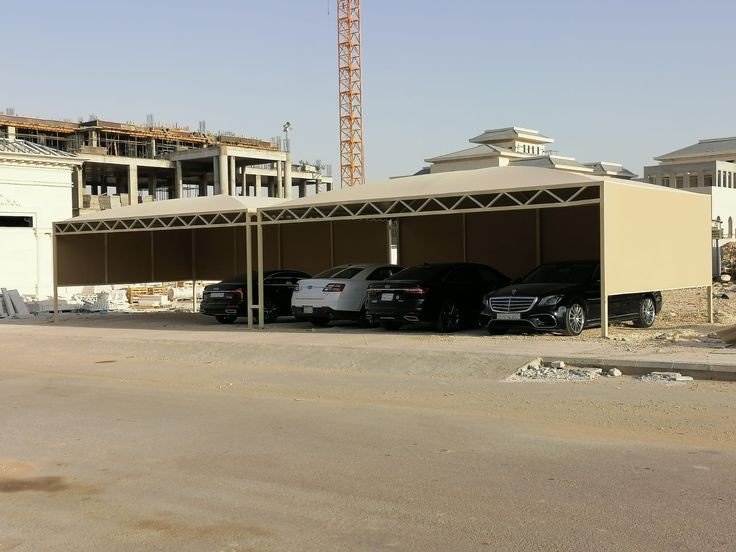 مظلات سيارات حي المزروعية الدمام