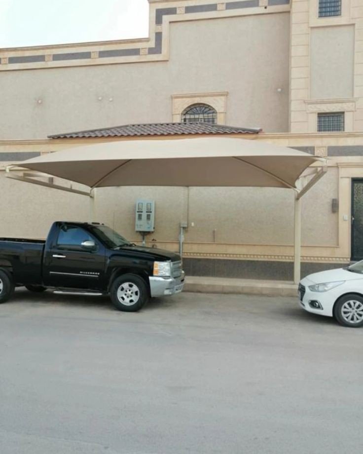 مظلات سيارات خارجية