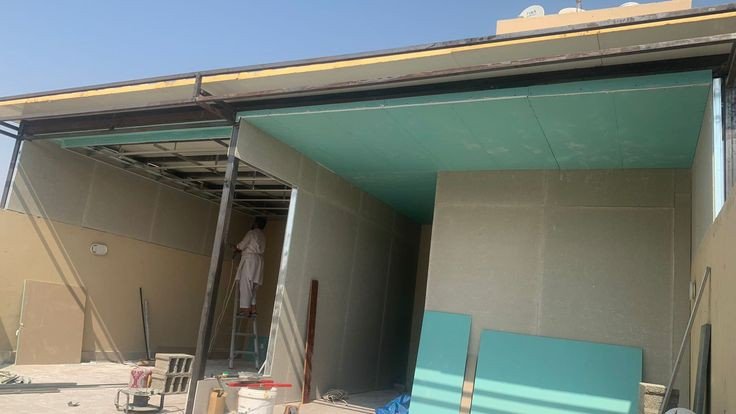 إنشاء مجالس خارجية في حي المزروعية الدمام